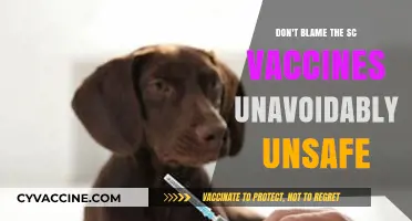 SC Vaccines: Unavoidably Unsafe, Not Unreasonably Blamed