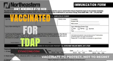 Unsure About Tdap Vaccination? How to Check Your Immunization Status