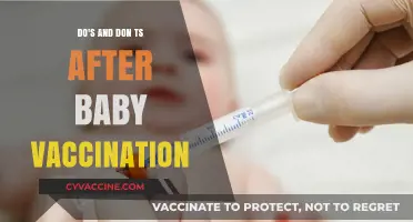 Baby Vaccination Care: Dos and Don'ts for Parents