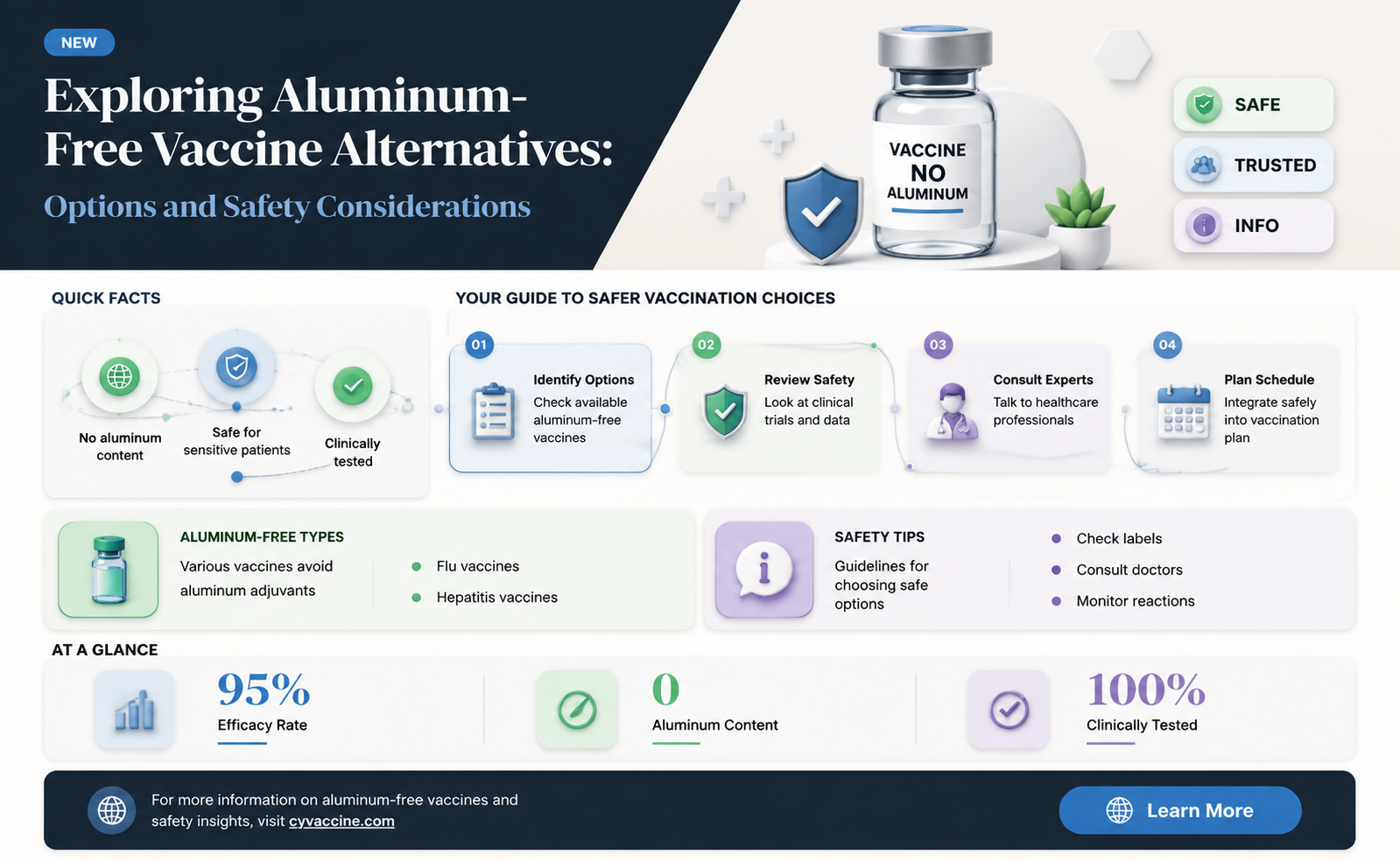 are there aluminum free vaccine alternatibes