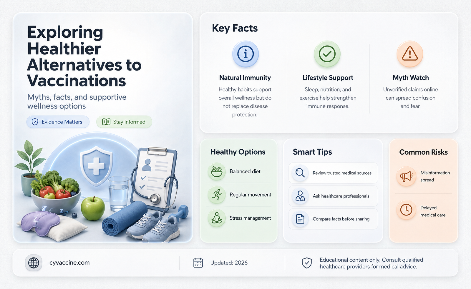 are there healthier alternatives to vaccinations