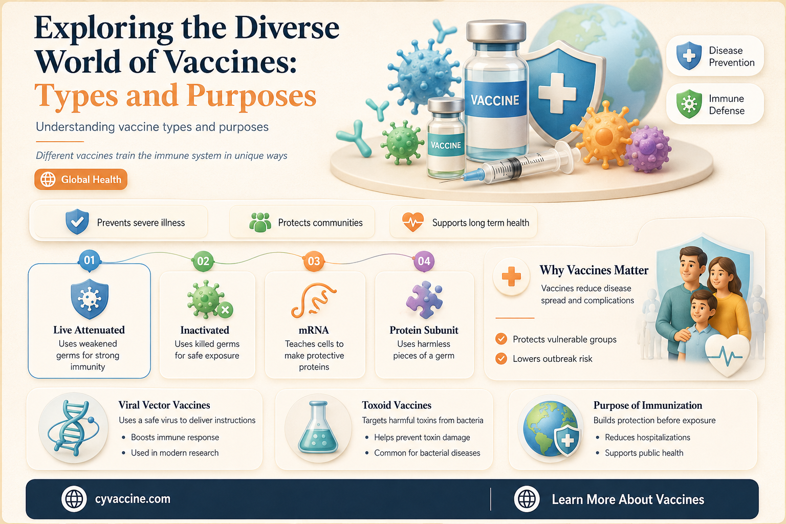 are there different types of vaccine