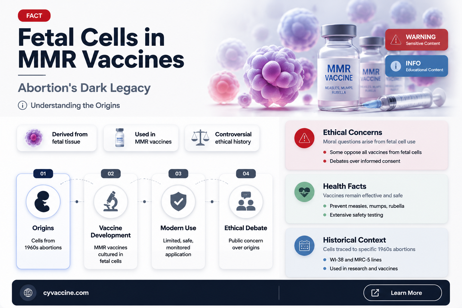 are fetal cells from abortion in mmr vaccine