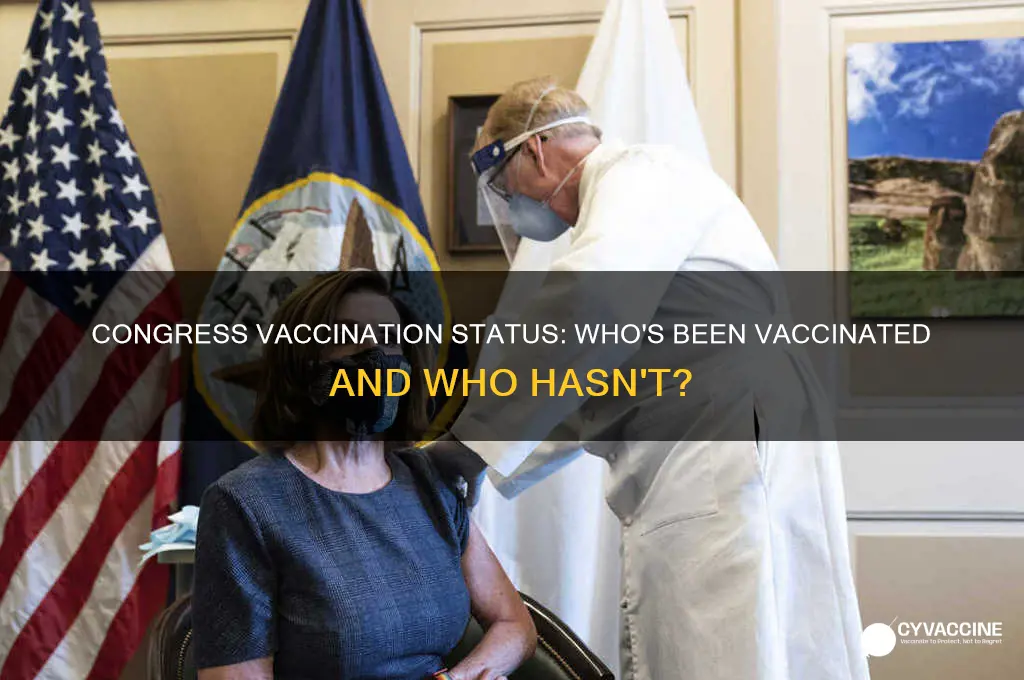 has all of congress been vaccinated