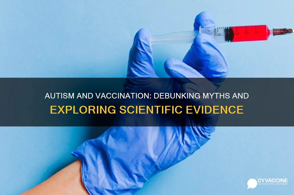 has any connection between autism and vaccination been found