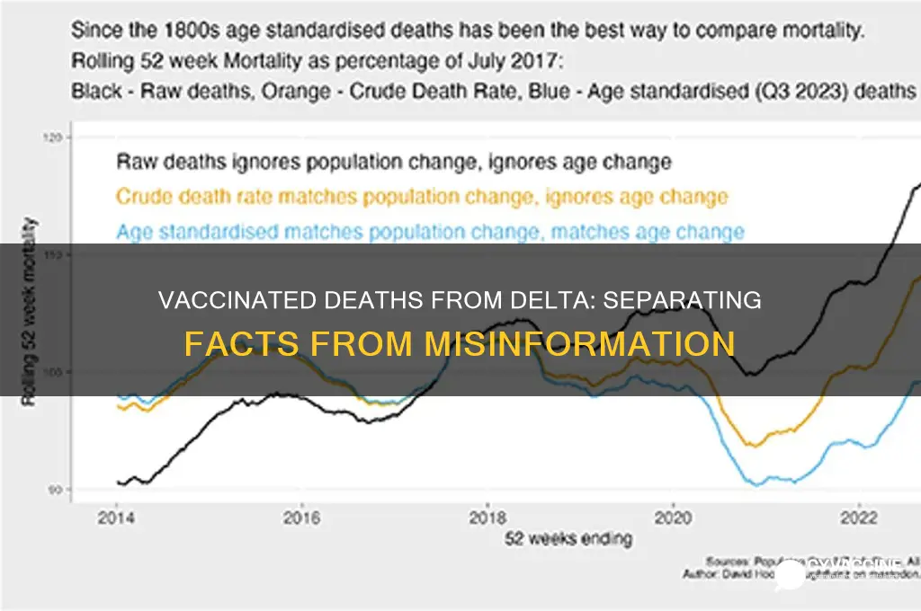 has any vaccinated person died from delta variant