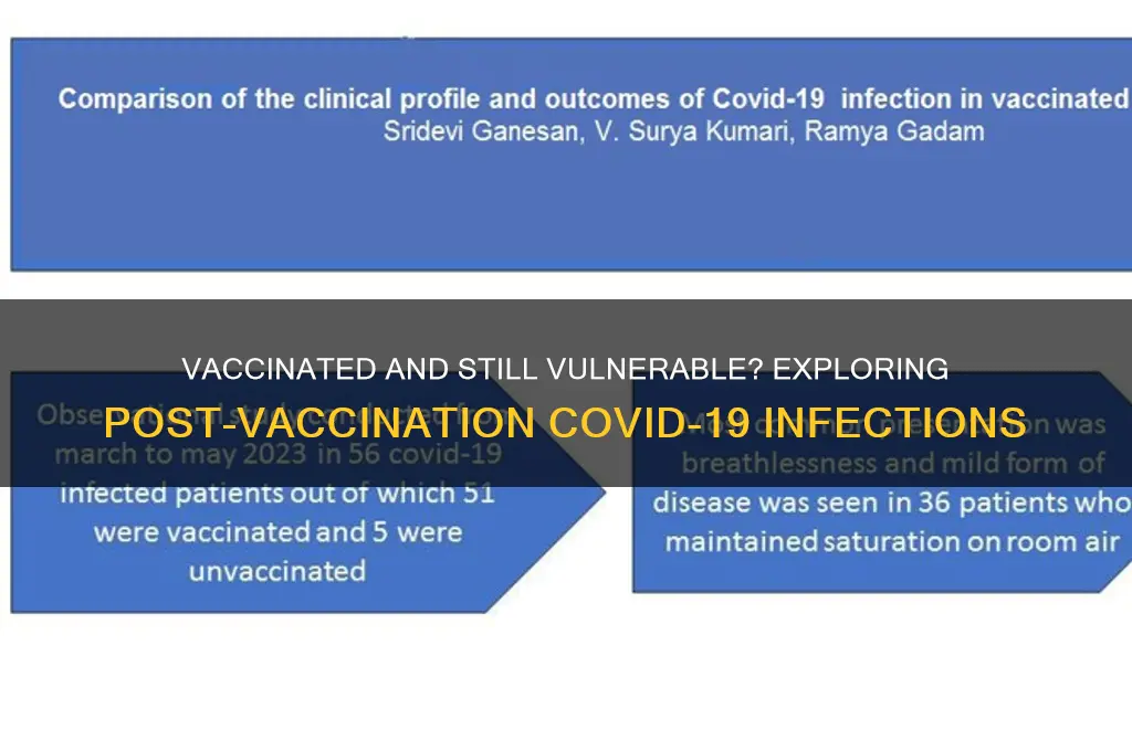 has anyone caught the virus after being vaccinated
