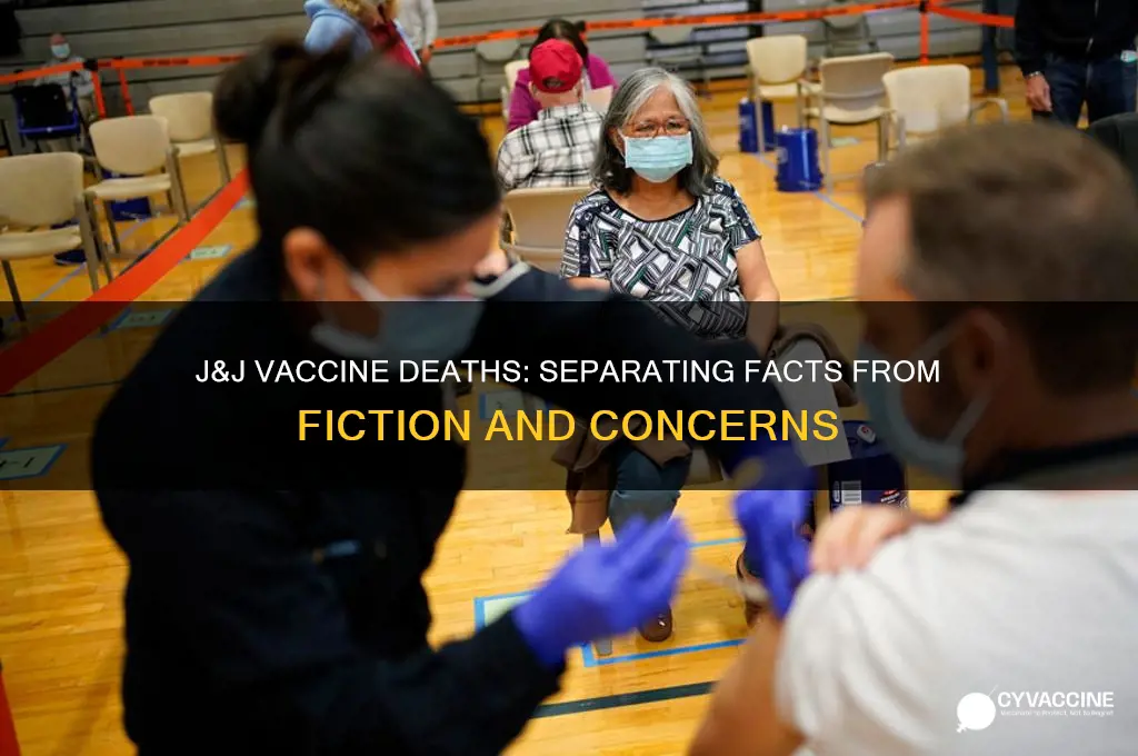 has anyone died from jnj vaccine