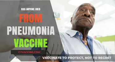 Pneumonia Vaccine Safety: Debunking Myths About Fatal Side Effects
