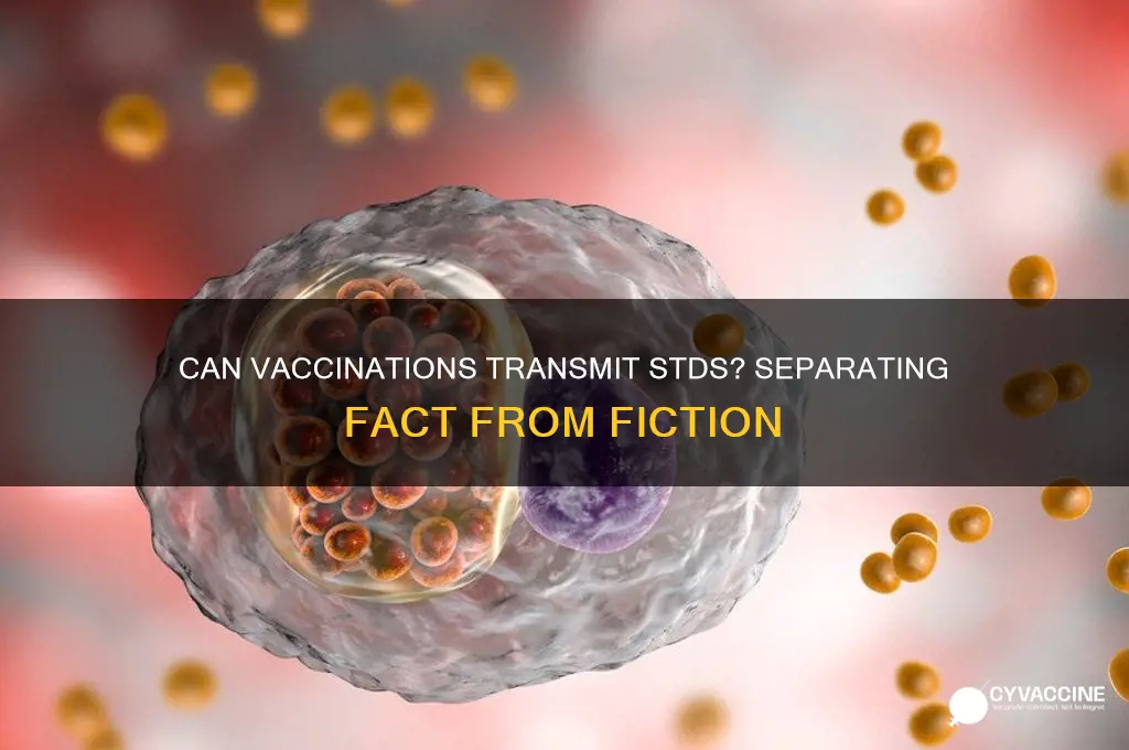 has anyone ever gotten an std from a vaccination