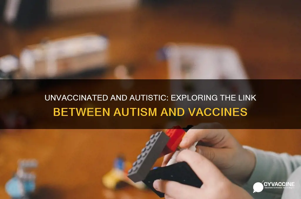 has anyone ever had autishm without being vaccinated