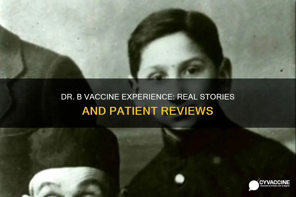 has anyone gotten a vaccine through dr b