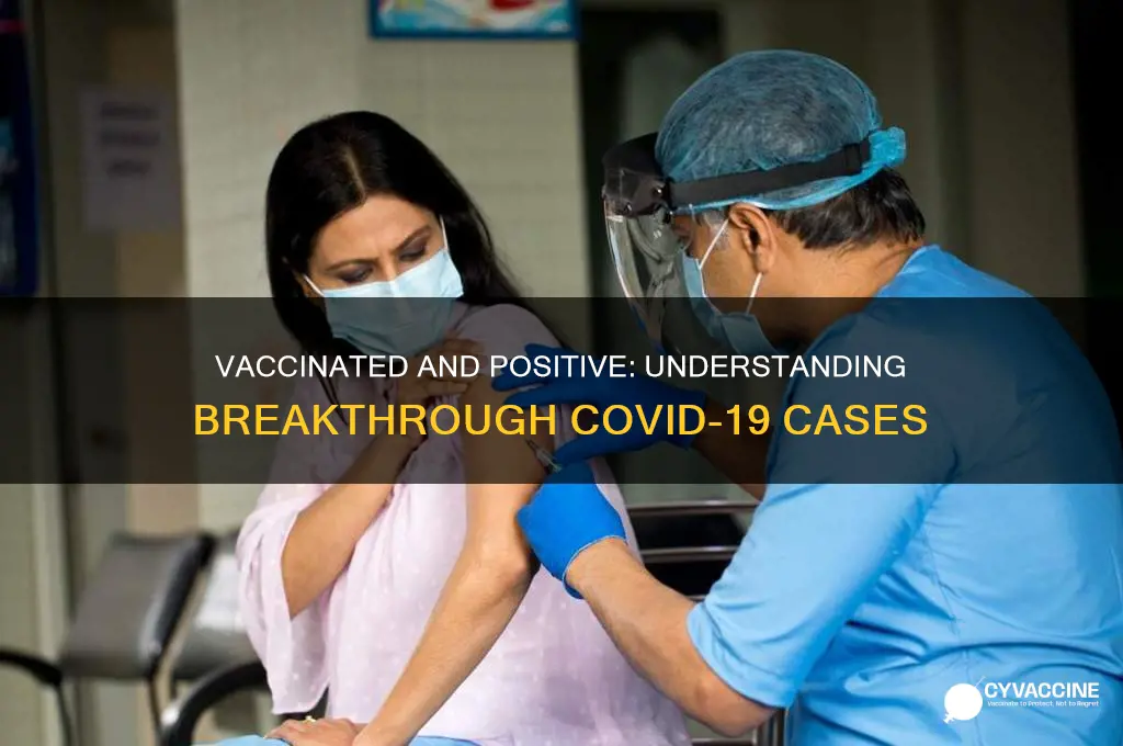 has anyone with vaccine tested positive