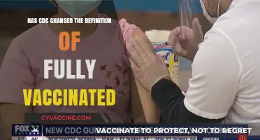 Has the CDC Altered the Definition of Fully Vaccinated?