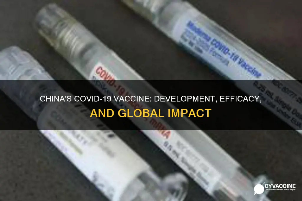has china developed a vaccine for the coronavirus