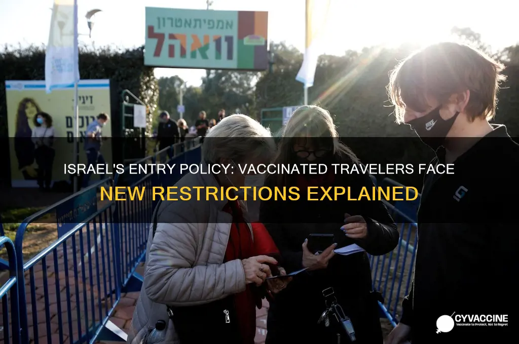 has israel banned entry to vaccinated