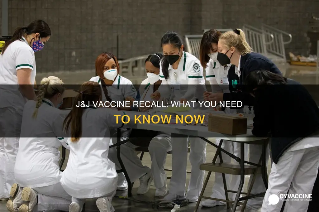 has j & j vaccine been recalled
