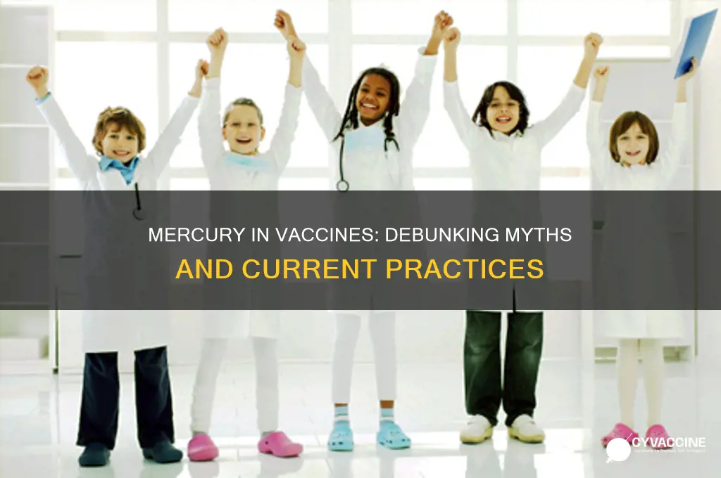 has mercury been removed from vaccines
