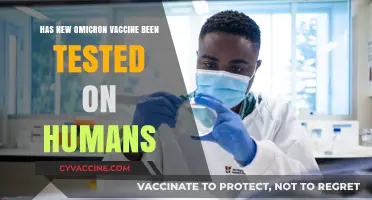 Omicron Vaccine: Human Trials Completed and Results Revealed