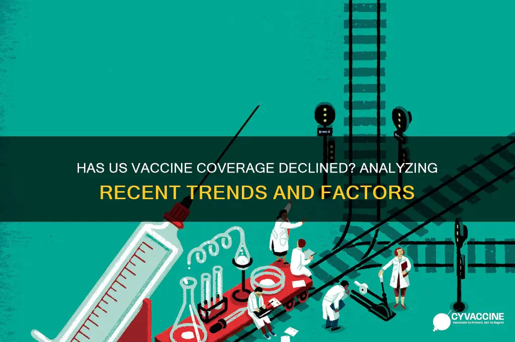 has overall vaccine coverage dropped in the us