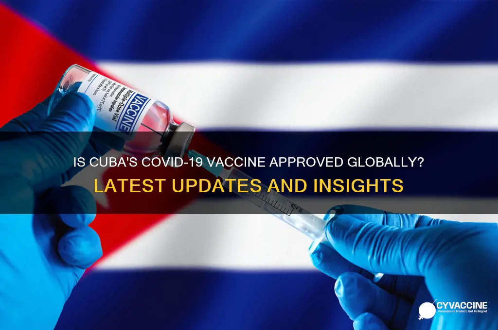 has the cuban vaccine been approved