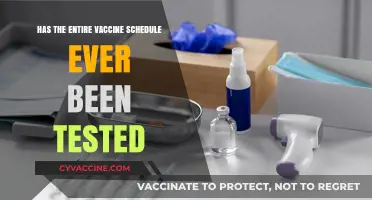 Has the Full Vaccine Schedule Ever Been Tested for Safety?