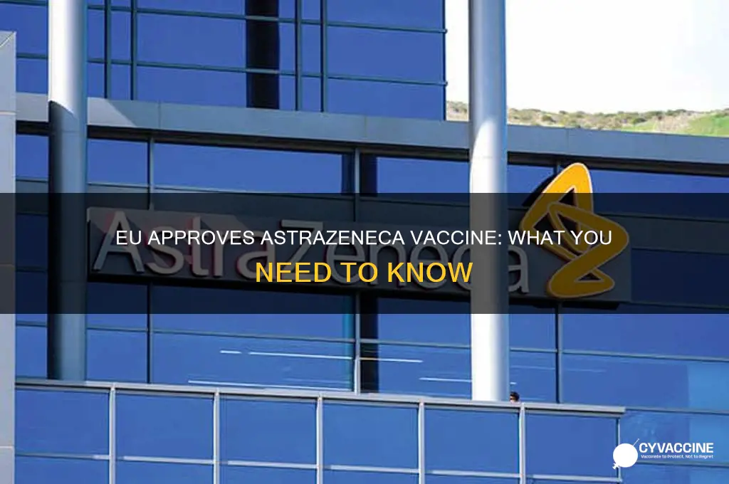 has the eu approved astrazeneca vaccine