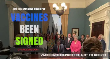 Executive Order on Vaccines: Signed or Still Pending?