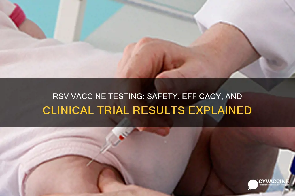 has the rsv vaccine been tested