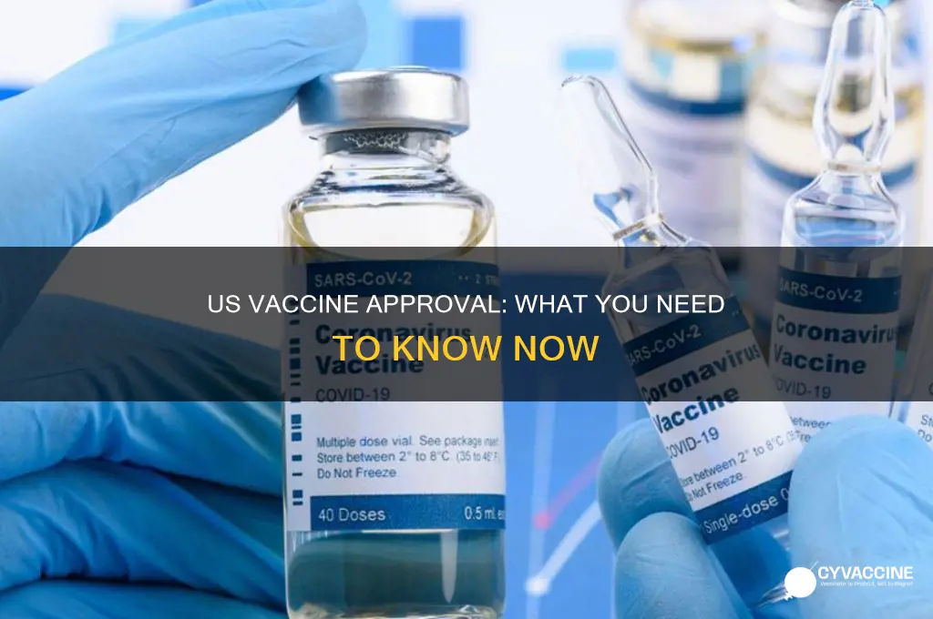 has the us approved a vaccine