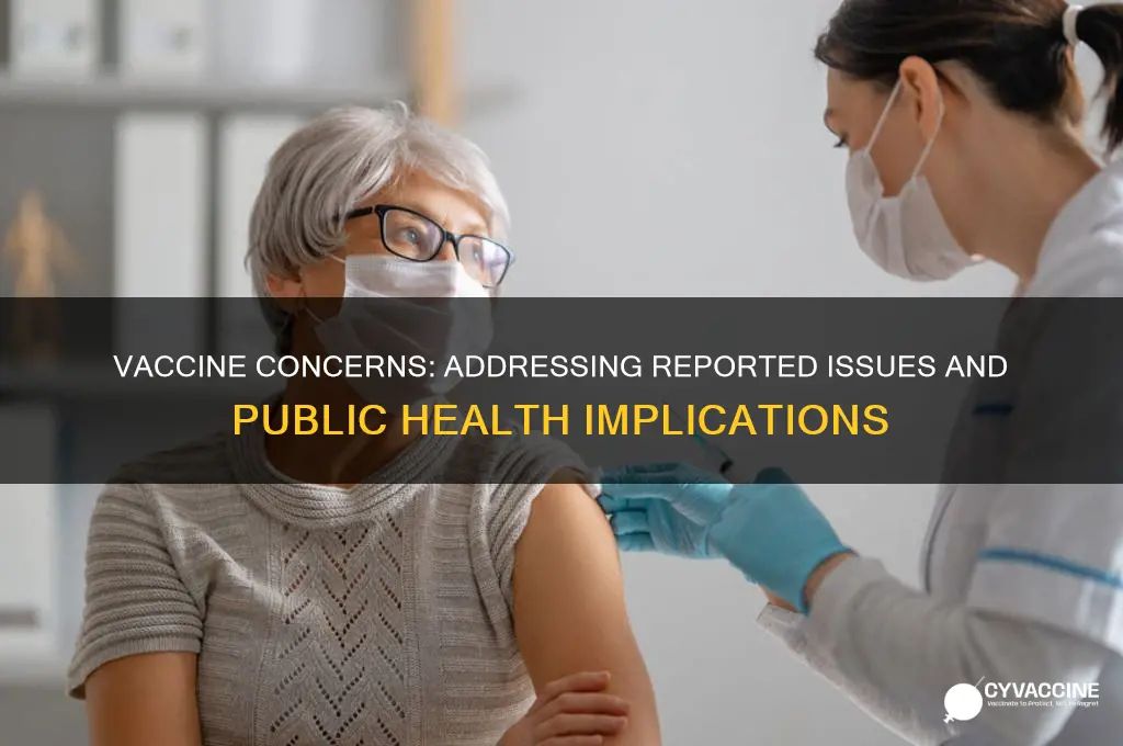 has there been any problems with the vaccine