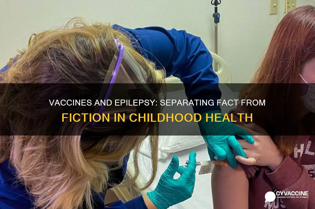 has vaccines ever gave kids epelspy
