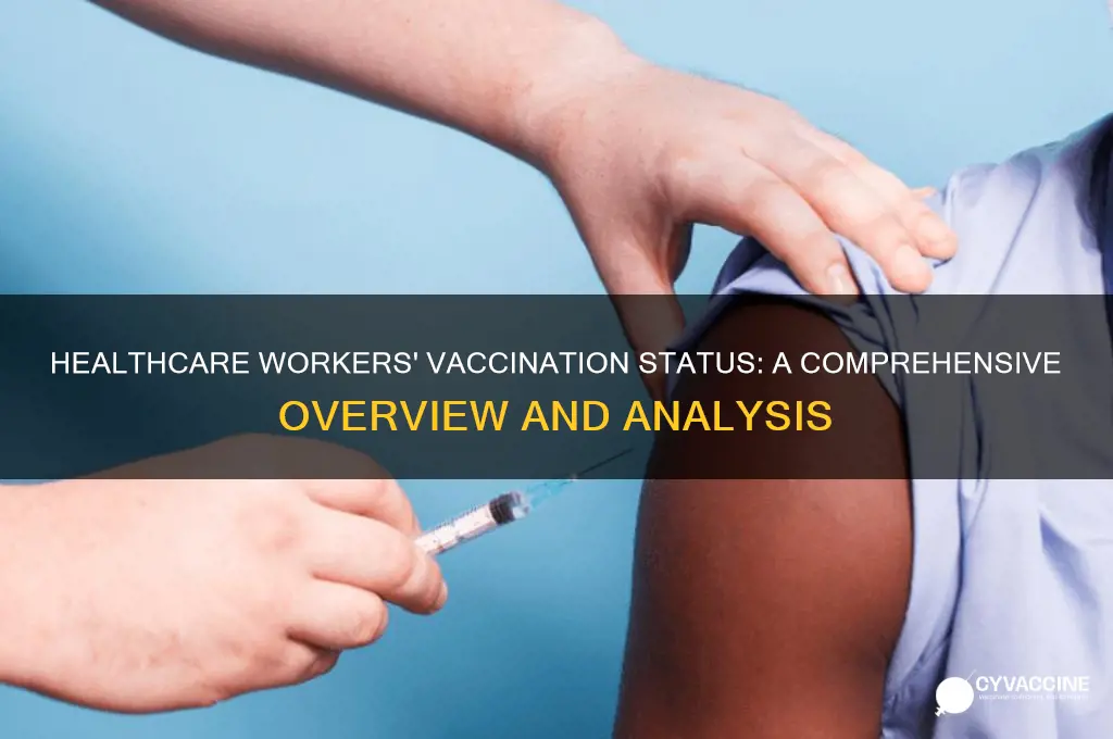 have all healthcare workers been vaccinated