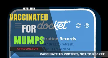 Checking Your Vaccination Records: Have You Been Vaccinated for Mumps?