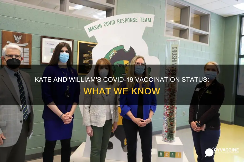 have kate and william been vaccinated