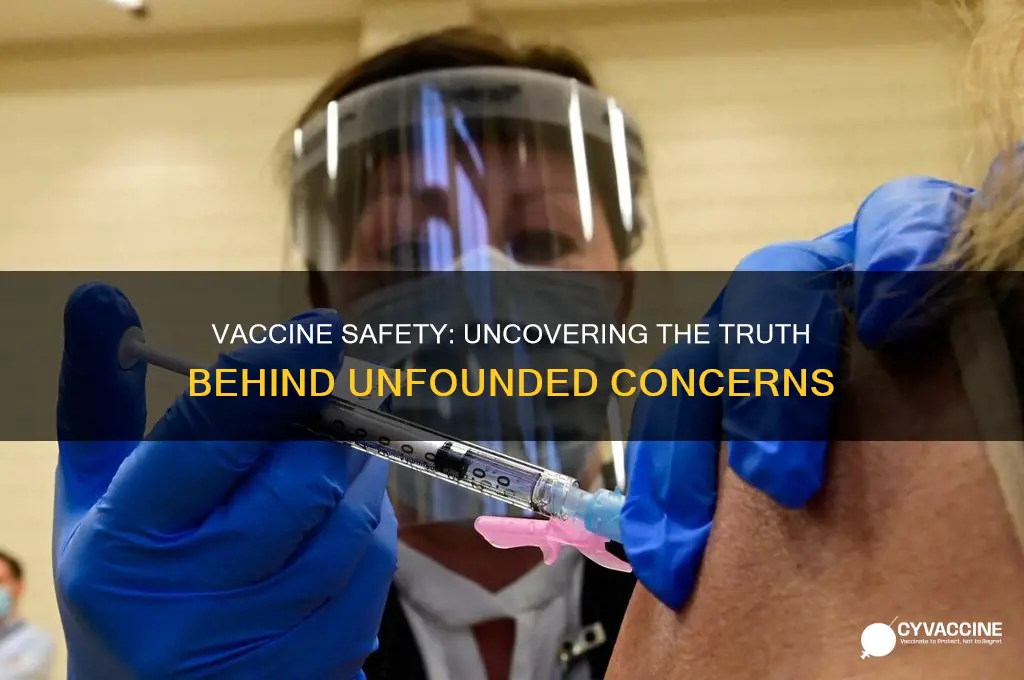 have no stidies been condictee on the safety of vaccines