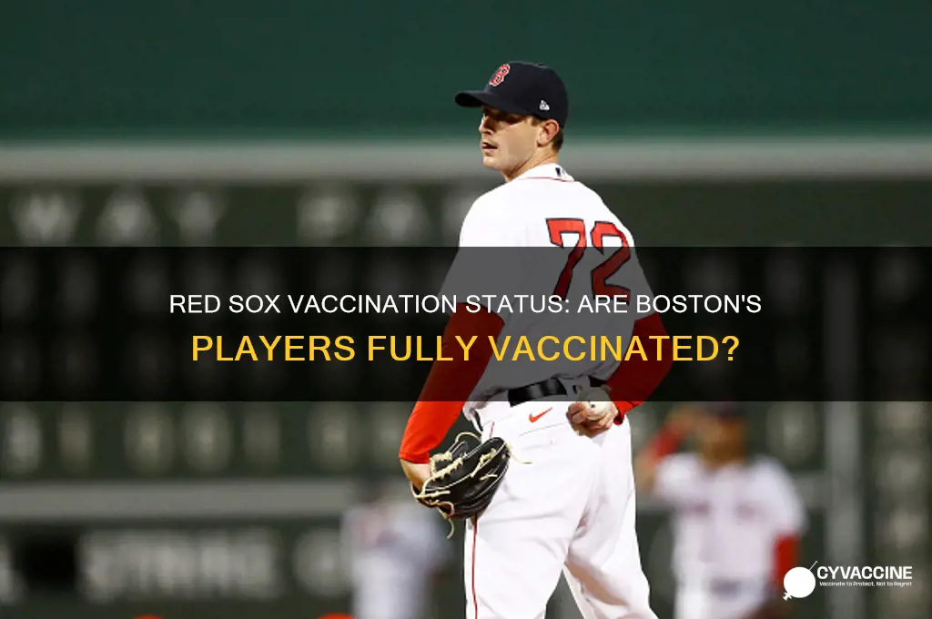 have red sox players been vaccinated