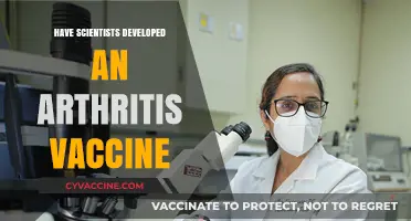 Arthritis Vaccine Breakthrough: Scientists' Latest Research and Potential Impact