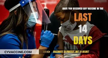Vaccine Update: Have You Been Vaccinated in the Last 14 Days?