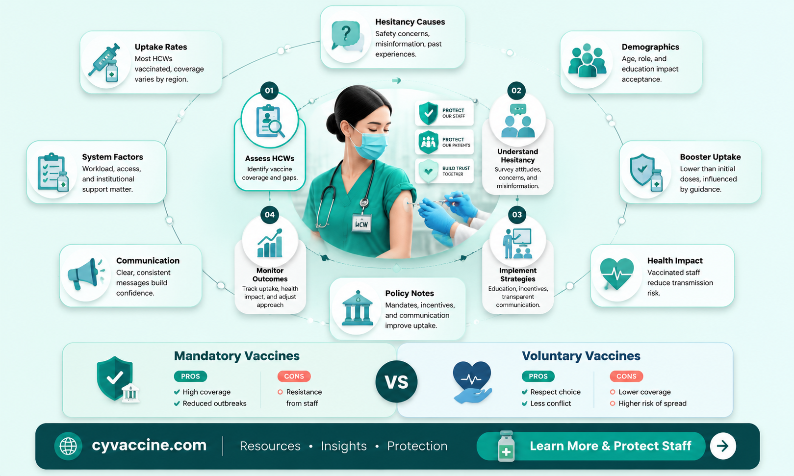 are healthcare workers taking the vaccine