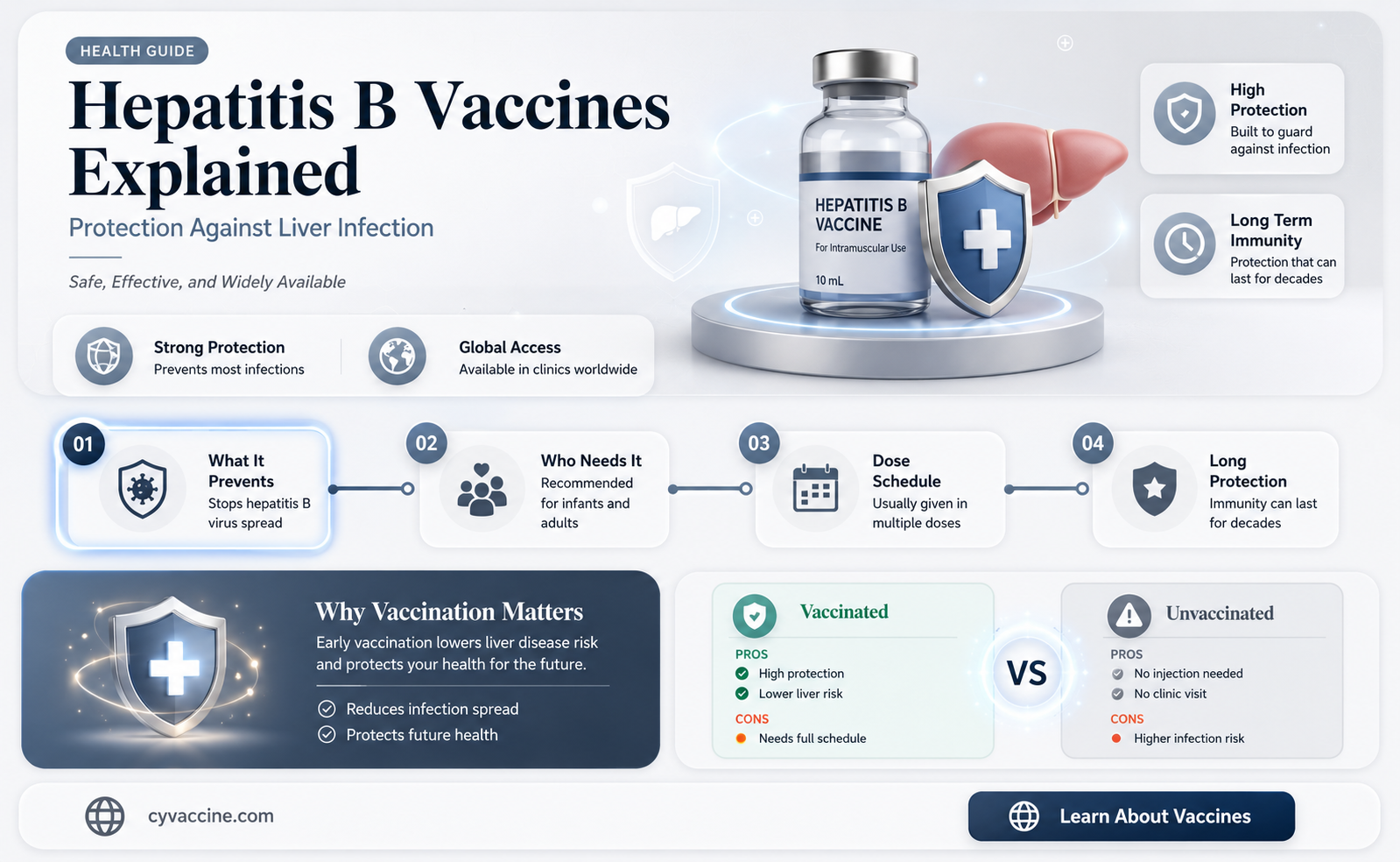 are there vaccines for hep b