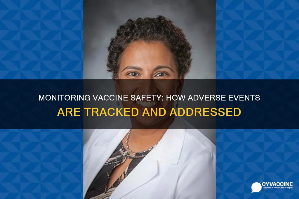 how are adverse events vaccines monitored