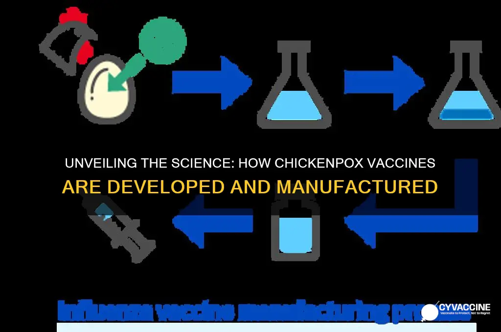 how are chicken pox vaccines made