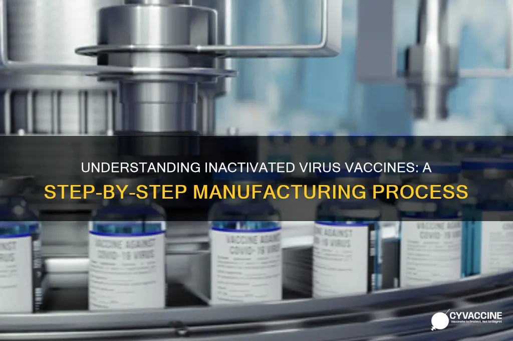 how are inactivated virus vaccines made