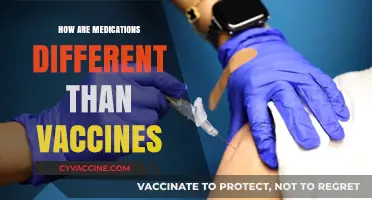 Medications vs. Vaccines: Understanding Their Unique Roles in Health