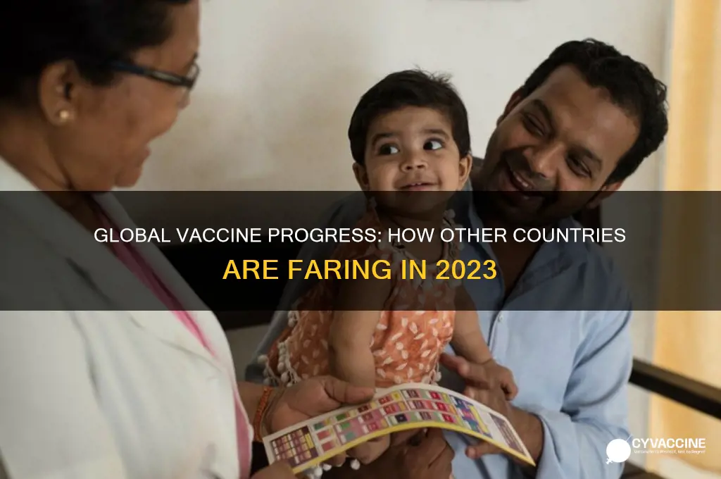how are other countries doing with the vaccine