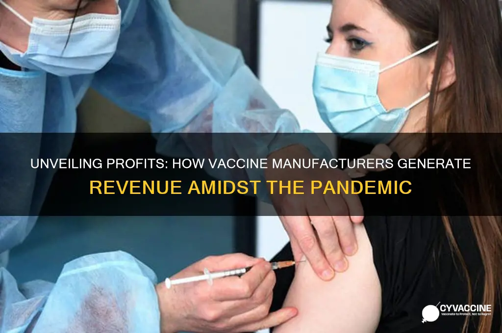 how are they making money off the vaccine