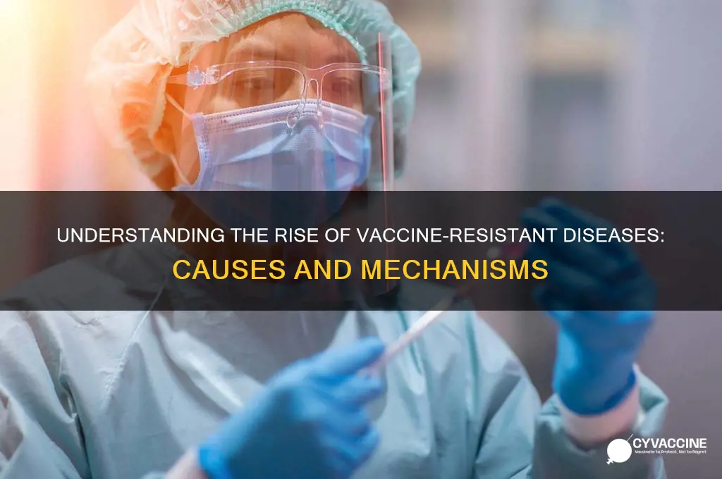 how are vaccine resistant diseases made