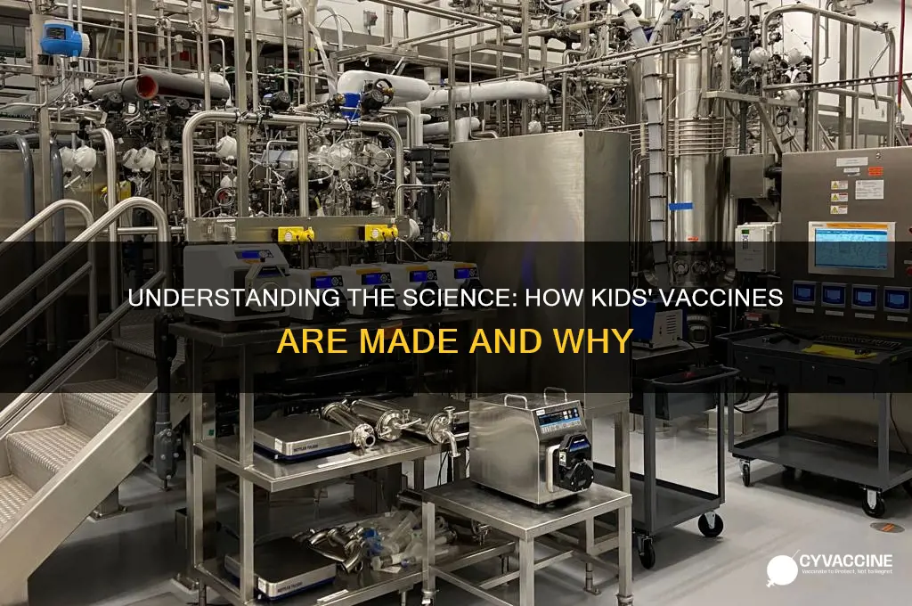 how are vaccines made for kids