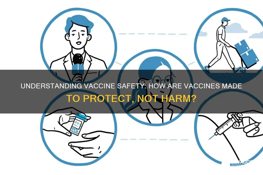 how are vaccines made so they dont kill you